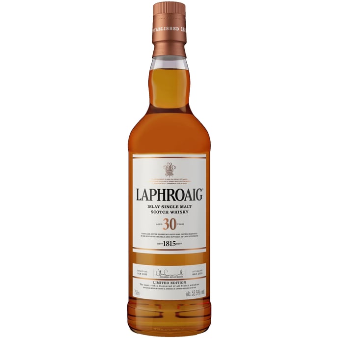 Laphroaig 30 year old Islay Single Malt Limited Release 2017