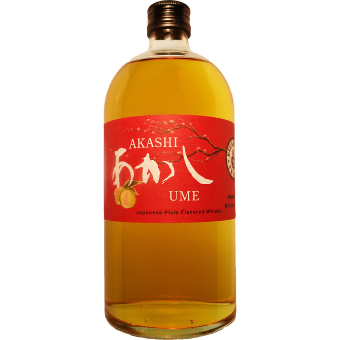 Akashi Ume Plum Flavored Whisky Eigashima Shuzo