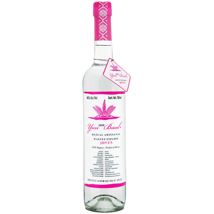Mezcal Yuu Baal Joven Espadin