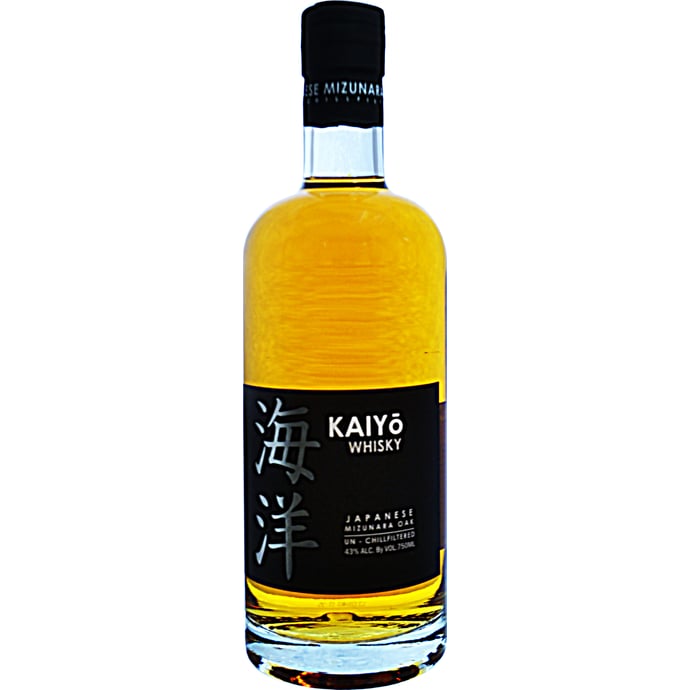Kaiyo Japanese Whisky Aged in Mizunara Oak Unchillfiltered