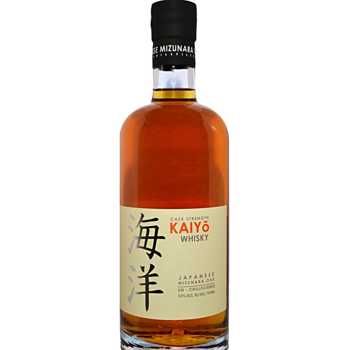 Kaiyo Japanese Whisky Aged in Mizunara Oak Cask Strength