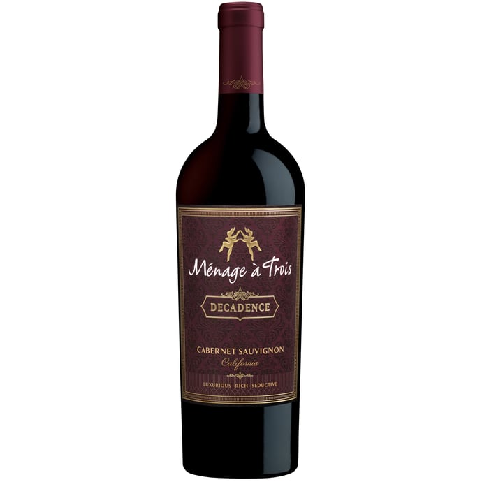 Menage a Trois Decadence Cabernet Sauvignon