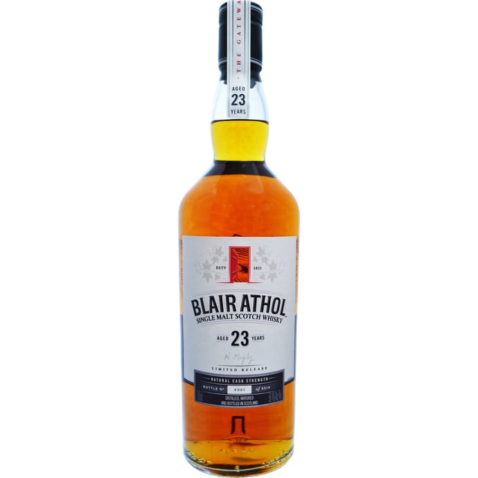 Blair Athol 23 year old Natural Cask Strength 2017 Limited Release 1993