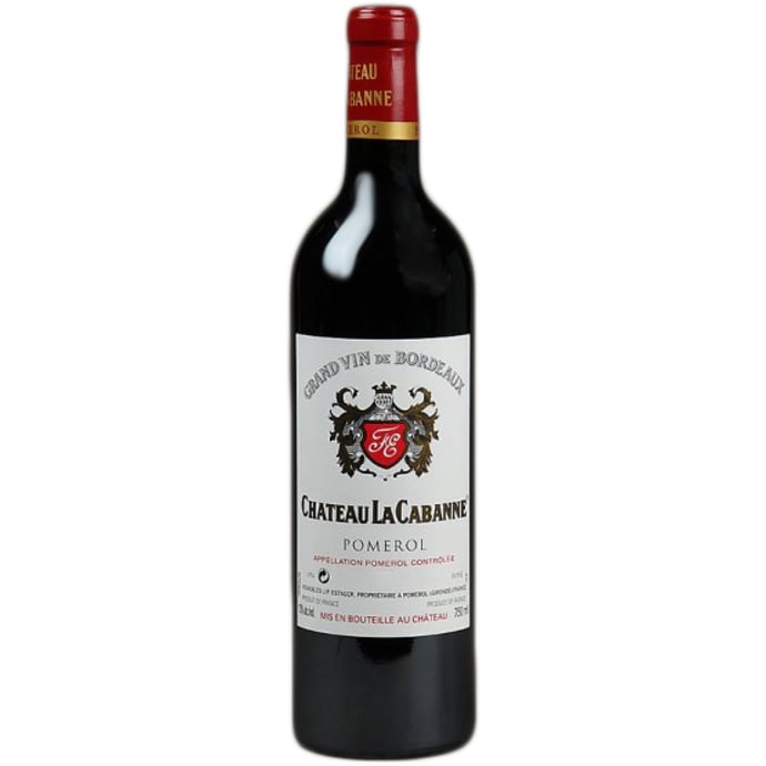 Chateau La Cabanne Pomerol 2015 Half Bottle