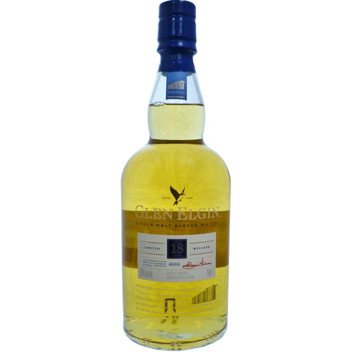 Glen Elgin 18 year old Natural Cask Strength 2017 Limited Release 1998