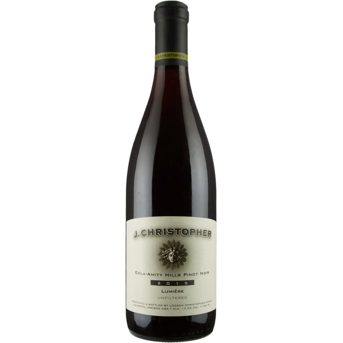 J Christopher Pinot Noir Lumiere Eola Amity Hills 2015