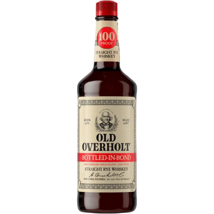 Old Overholt Bonded Straight Rye Whiskey
