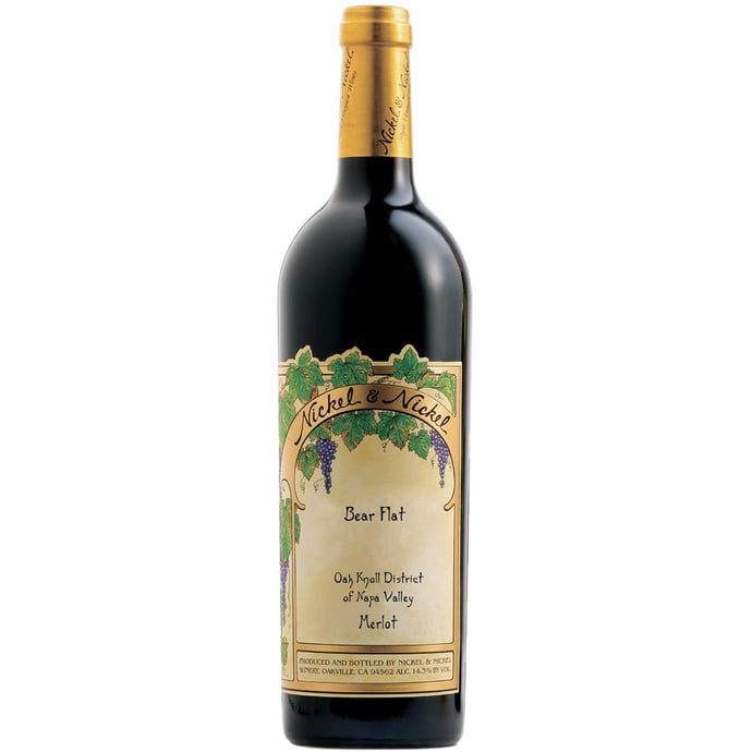 Nickel & Nickel Merlot Bear Flat Oak Knoll 2015