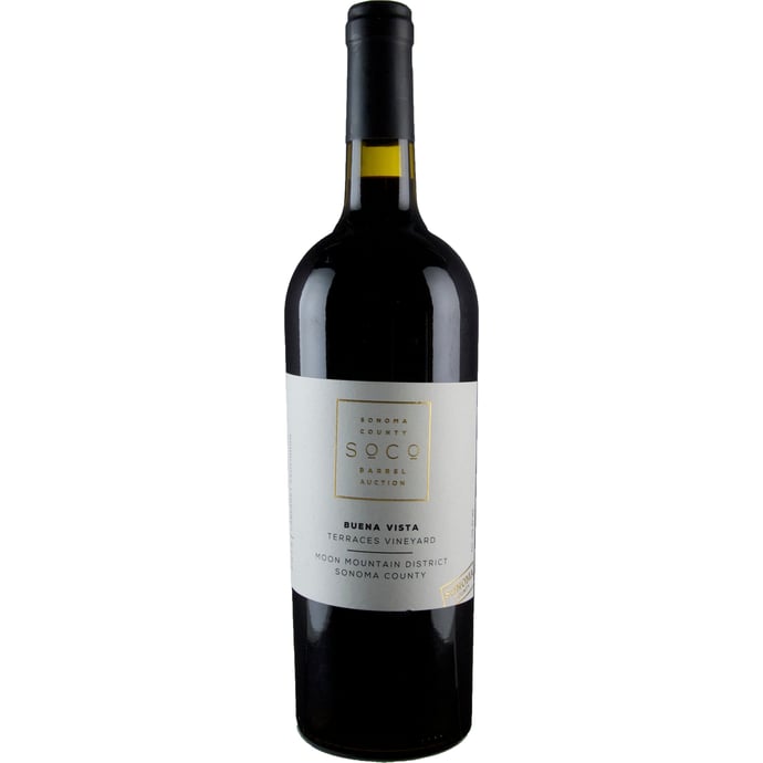 Buena Vista Cabernet Sauvignon Terrace Vineyard Sonoma Auction Lot 11 2014