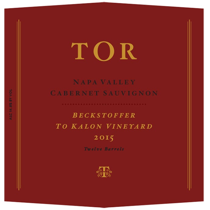 Tor Kenward Cabernet Sauvignon Beckstoffer To Kalon Vineyard 2015
