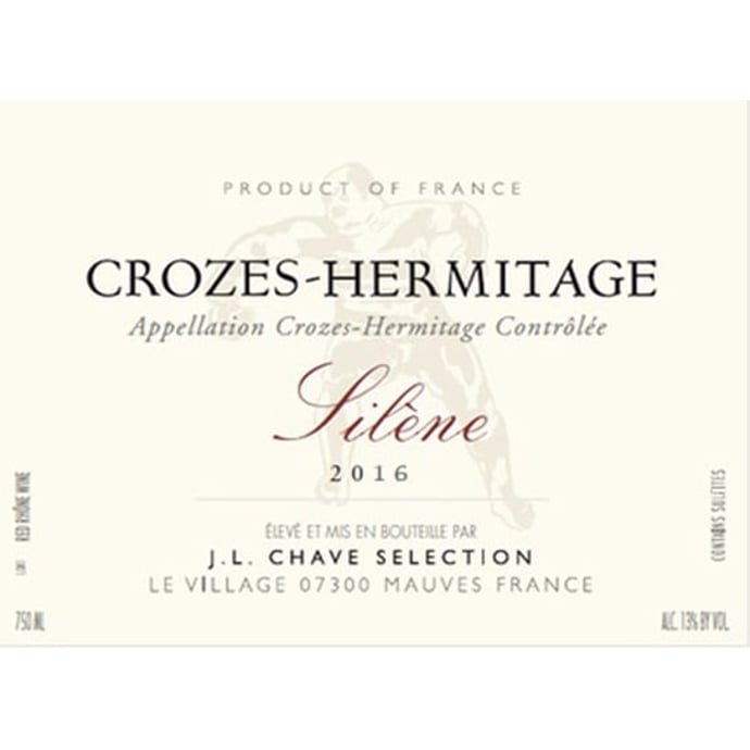 Jean Louis Chave Selection Crozes Hermitage Silene 2016