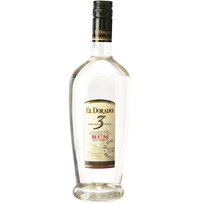 El Dorado 3 year old Cask Aged White Rum