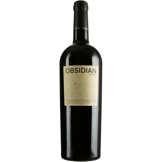 Obsidian Ridge Cabernet Sauvignon Red Hills Lake County 2016