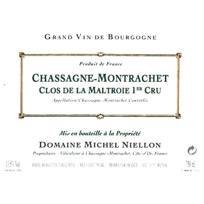 Michel Niellon Chassagne Montrachet La Maltroie 2015