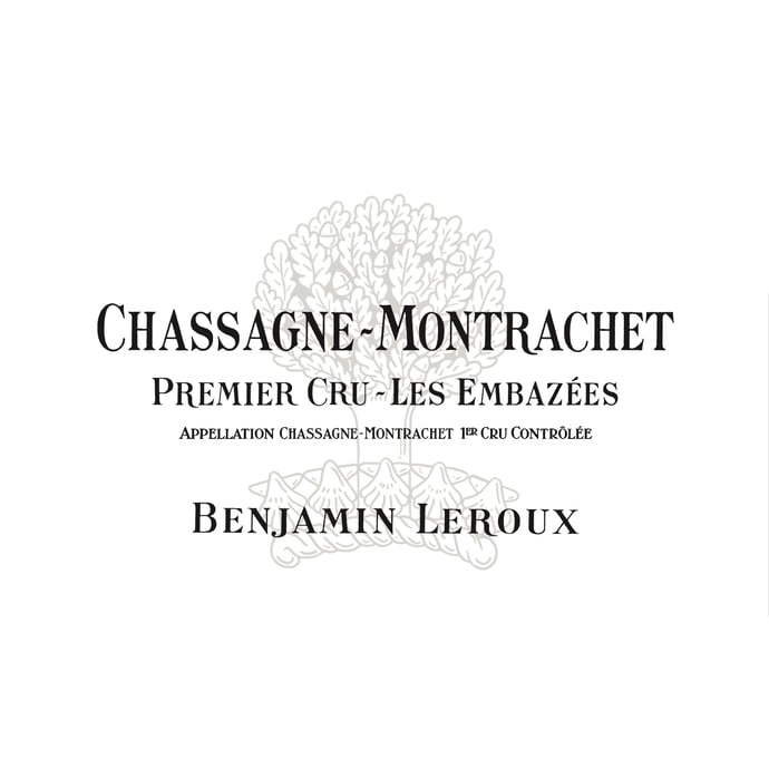 Benjamin Leroux Chassagne Montrachet Les Embazees 2015