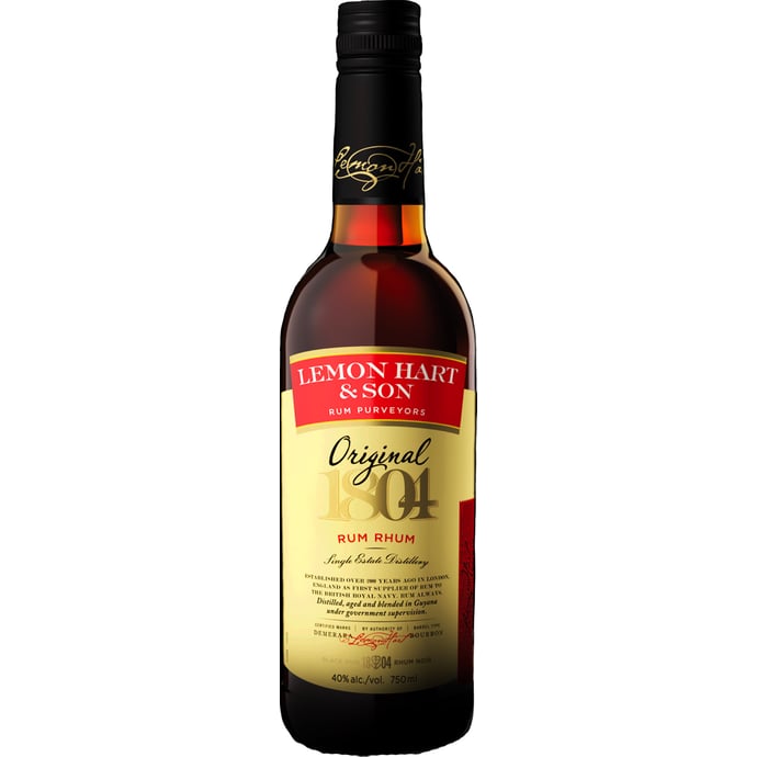 Lemon Hart & Son Original 1804 Demerara Rum