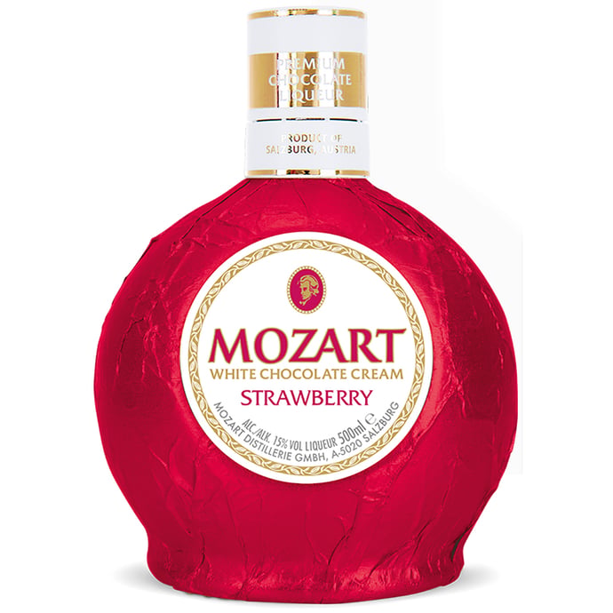 Mozart Strawberry Cream Liqueur