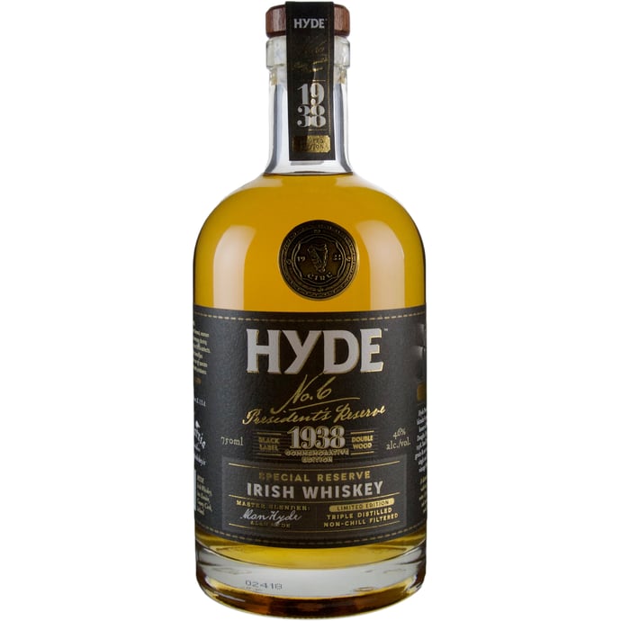 Hyde # 6 President's Reserve Sherry Cask Finish Blended Irish Whiskey