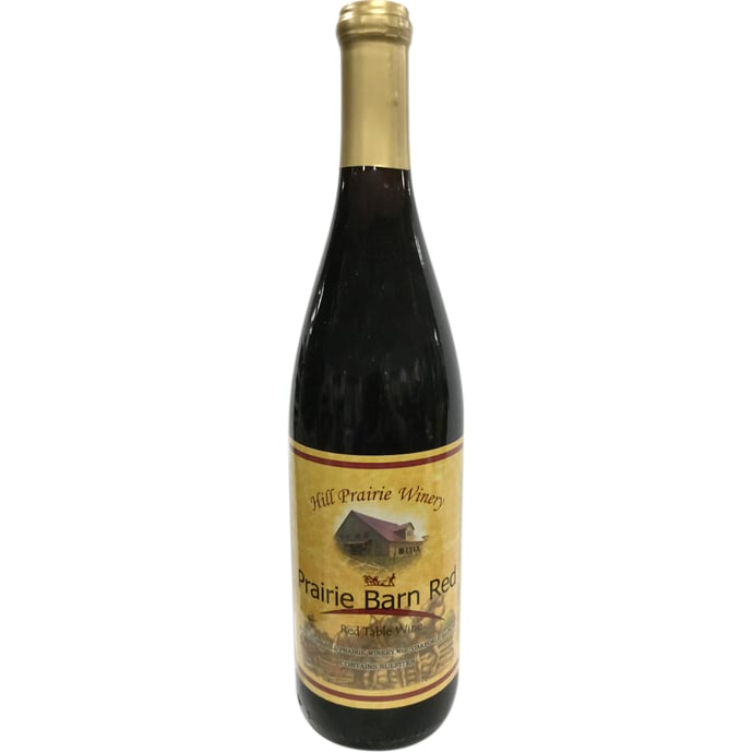 Hill Prairie Winery Prairie Barn Sweet Red