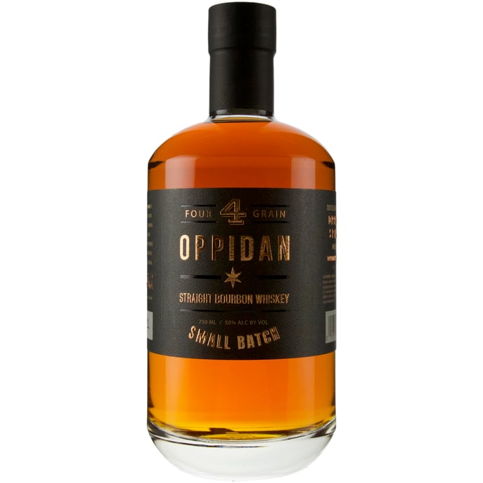 Oppidan 4 Grain Small Batch Straight Bourbon Whiskey