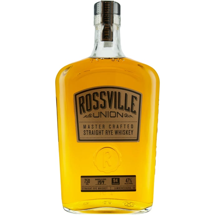 Rossville Union Master Crafted Straight Rye Whiskey
