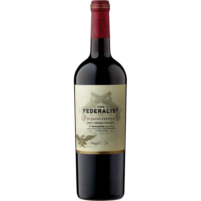 The Federalist Dueling Pistols Red Blend 2017
