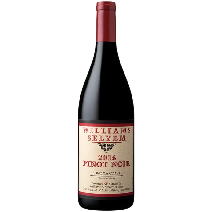 Williams Selyem Pinot Noir Sonoma Coast 2016