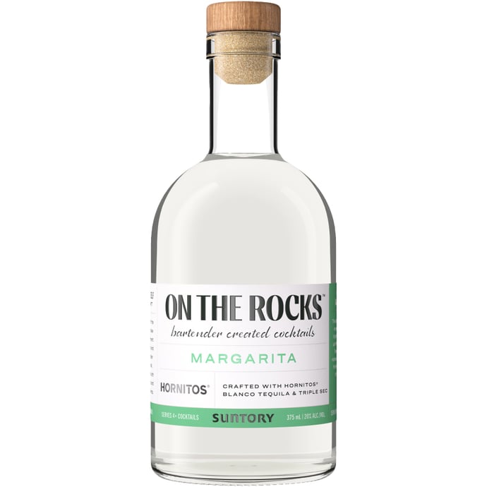 On The Rocks Premium Cocktails The Margarita Made With Hornitos Tequila