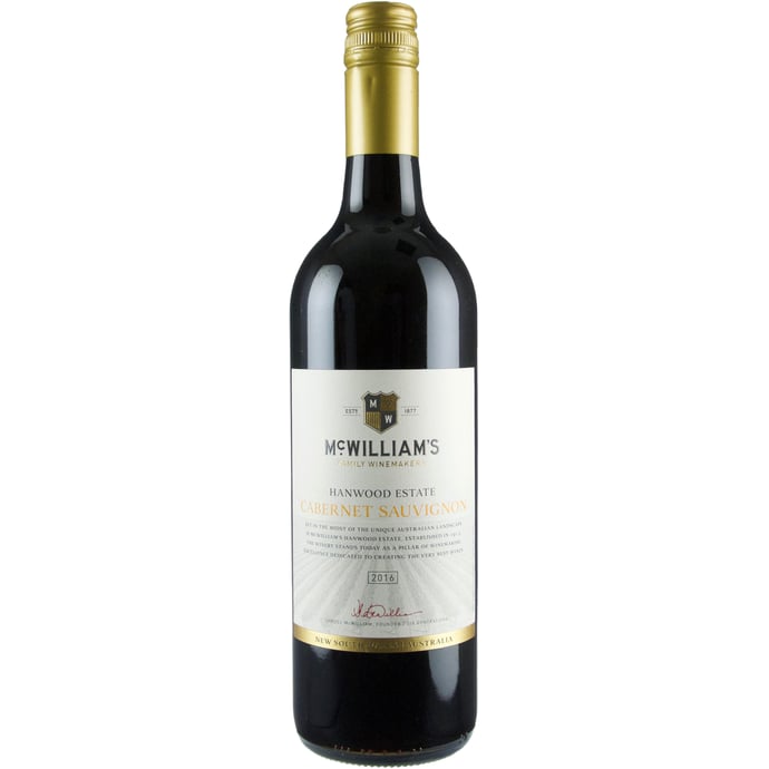 McWilliam's Hanwood Estate Cabernet Sauvignon 2016