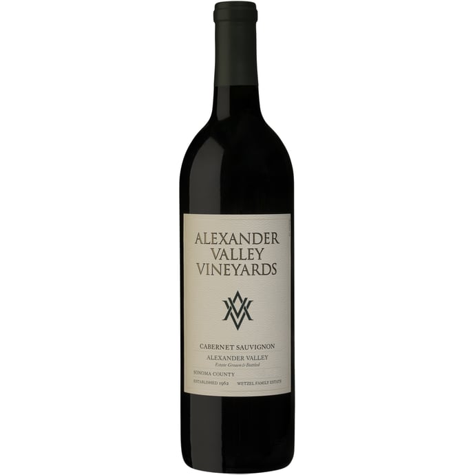 Alexander Valley Vineyards Cabernet Sauvignon Organically Grown 2015