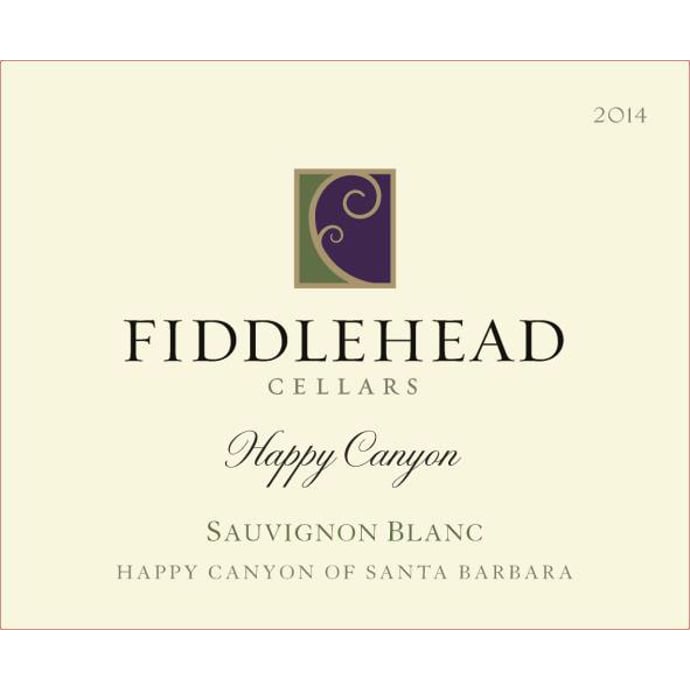 Fiddlehead Cellars Sauvignon Blanc Happy Canyon 2014