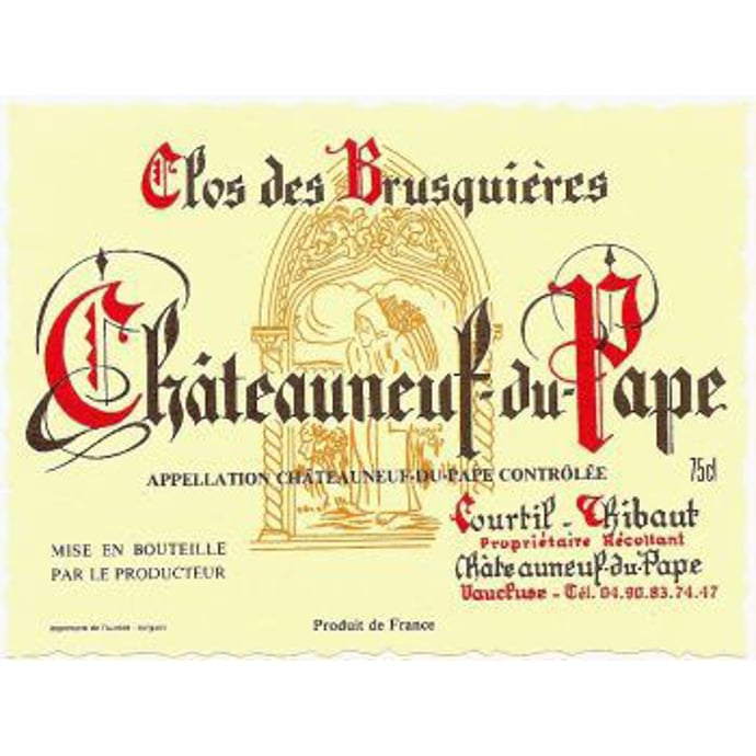 Clos des Brusquieres Chateauneuf du Pape 2016