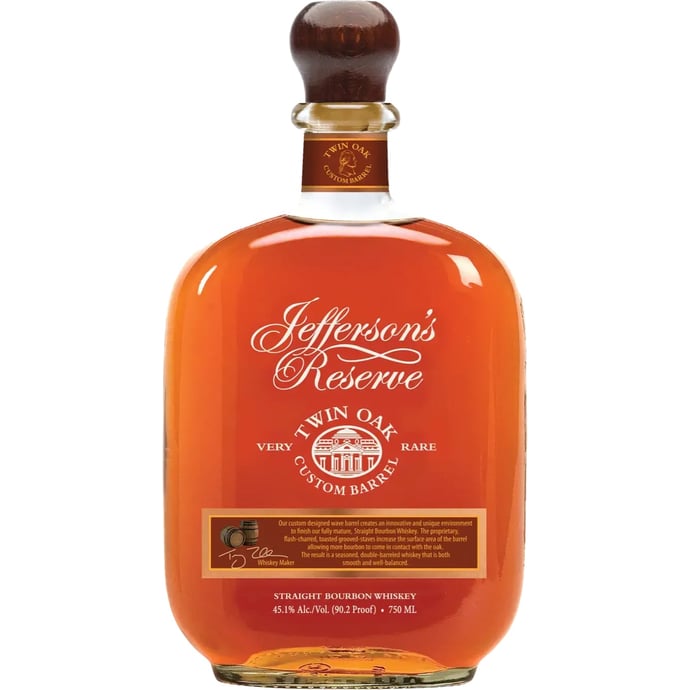 Jefferson's Twin Oak Double Barreled Bourbon