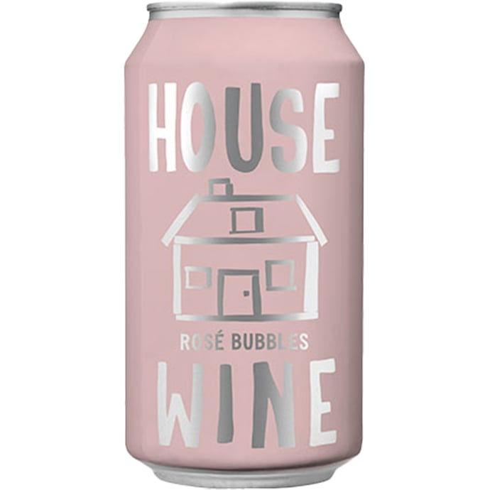 House Wine Rose Bubbles Cans