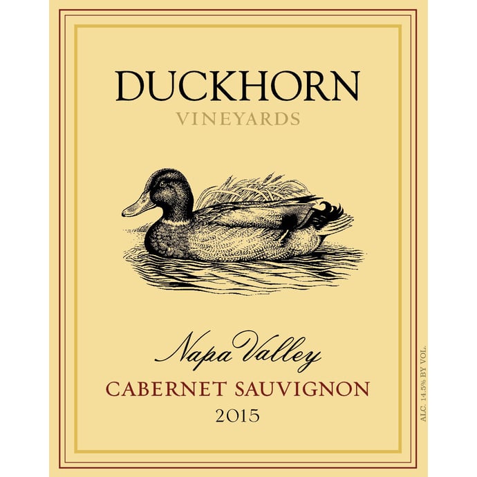 Duckhorn Cabernet Sauvignon 2015