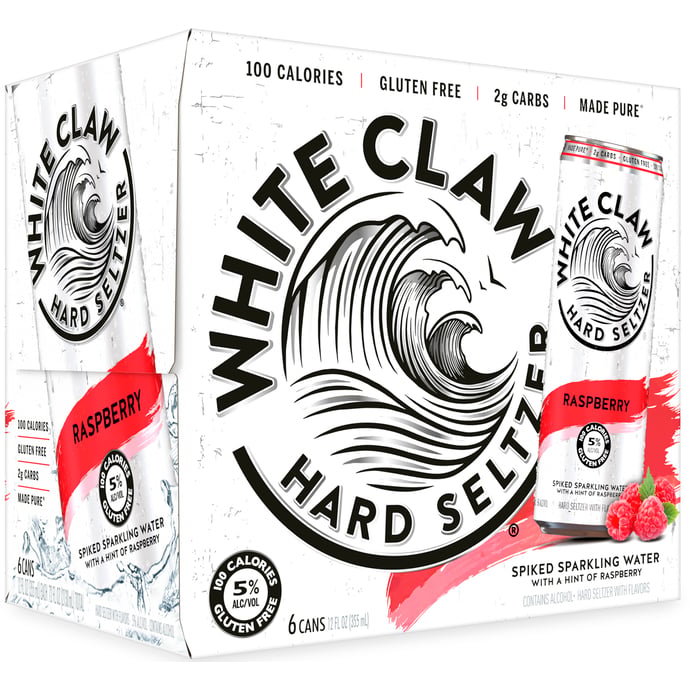 White Claw Hard Seltzer Raspberry