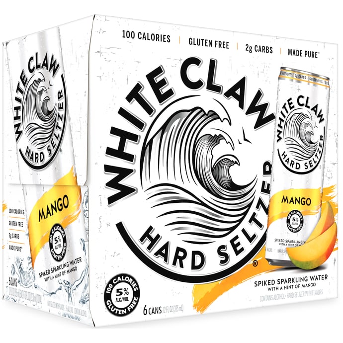 White Claw Hard Seltzer Mango