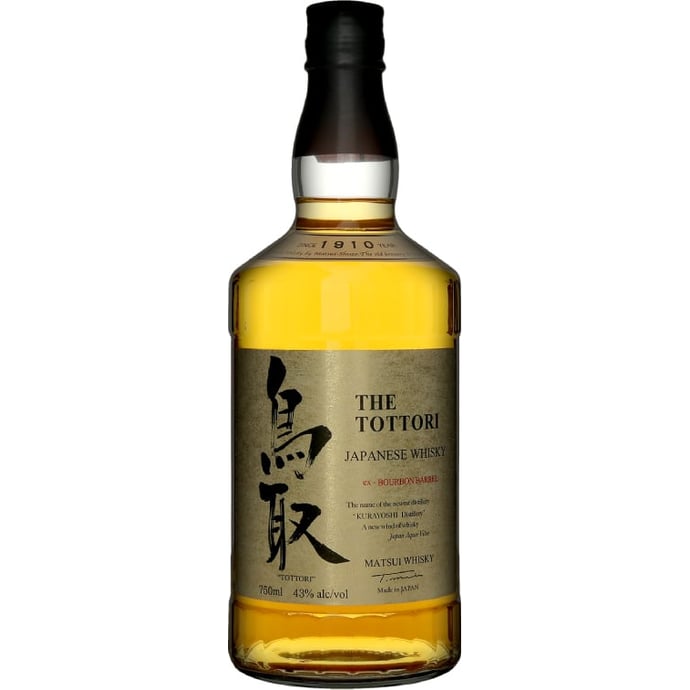 Kurayoshi Tottori Blended Japanese Whisky Aged in ex Bourbon Cask