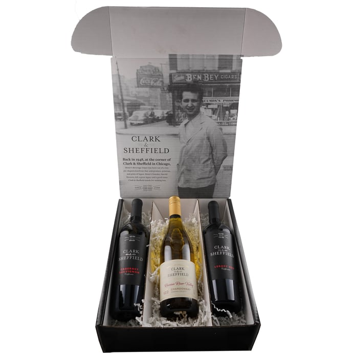 Clark & Sheffield 3 Bottle Gift Box