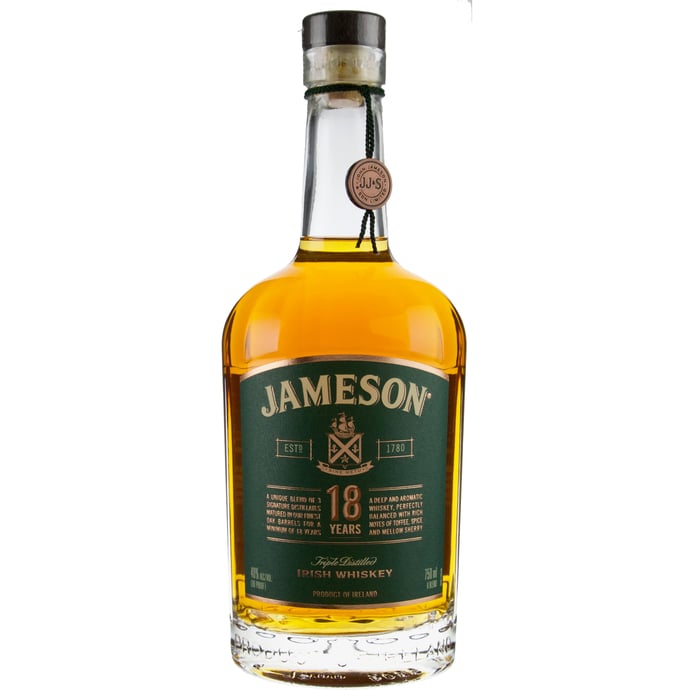 Jameson 18 year old Irish Whiskey