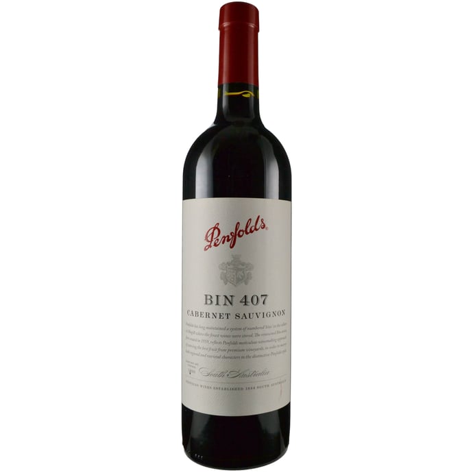 Penfolds Bin 407 Cabernet Sauvignon 2016