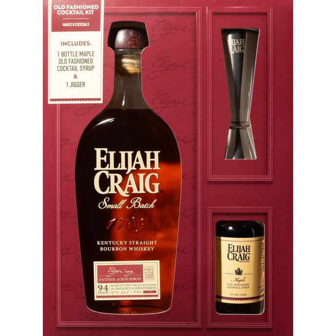 Elijah Craig Small Batch Bourbon Gift Set