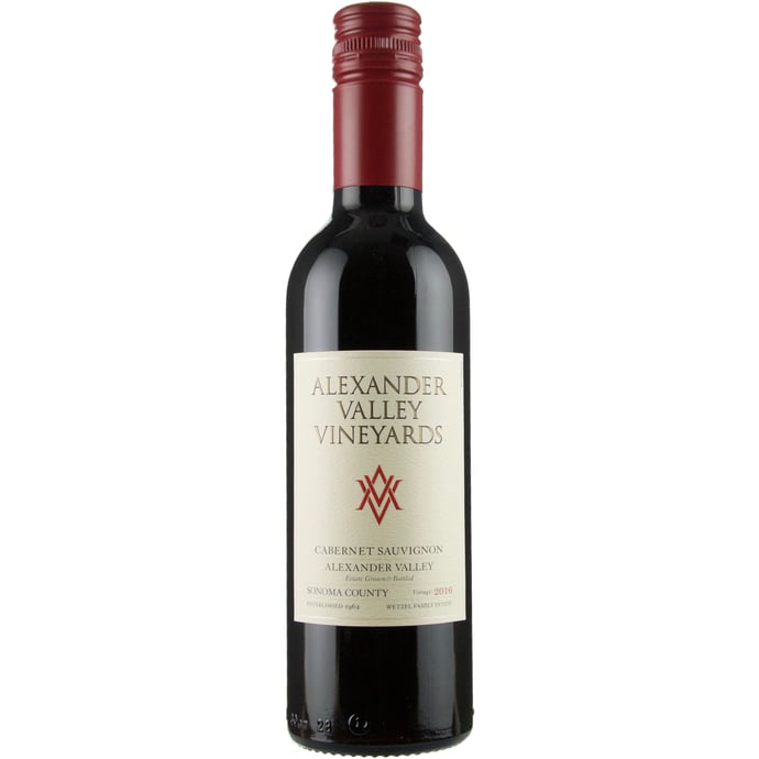 Alexander Valley Vineyards Cabernet Sauvignon 2016 Half Bottle
