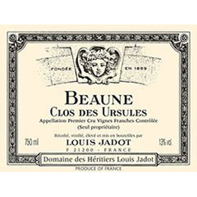 Louis Jadot Beaune Clos des Ursules 2016 Half Bottle