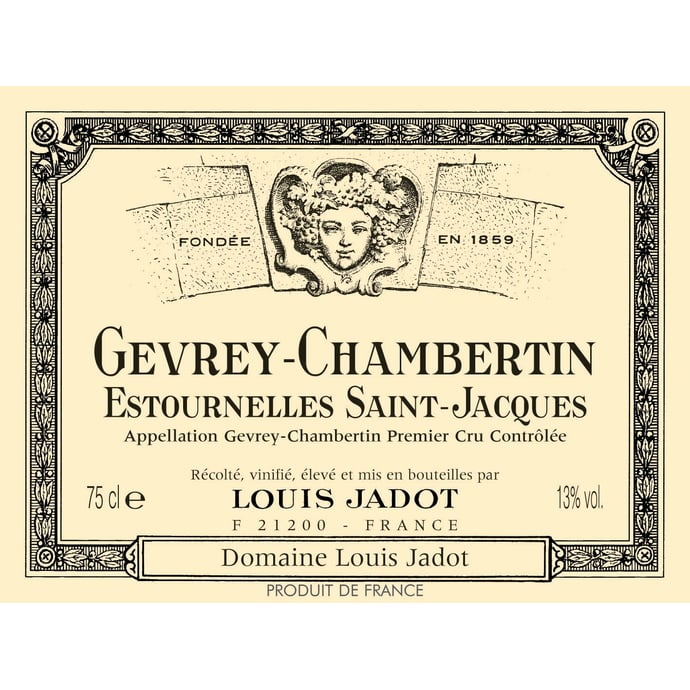 Louis Jadot Gevrey Chambertin les Estournelles Saint Jacques 2016