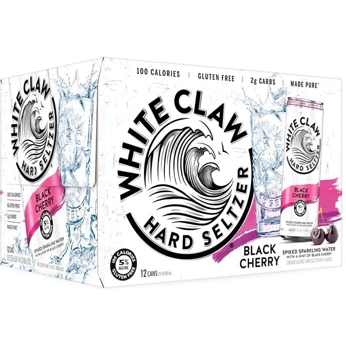 White Claw Hard Seltzer Black Cherry