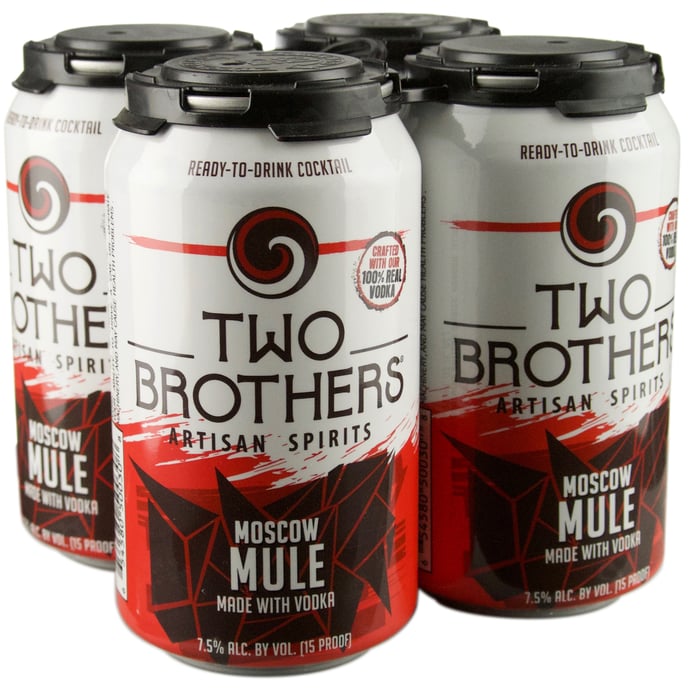 Two Brothers Moscow Mule 4 Pack Cans