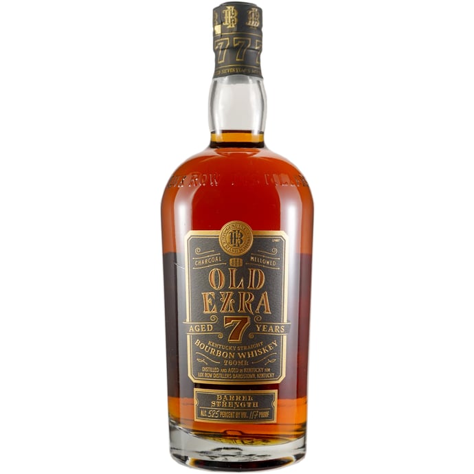Ezra Brooks Old Ezra 7 year old Barrel Strength Kentucky Straight Bourbon