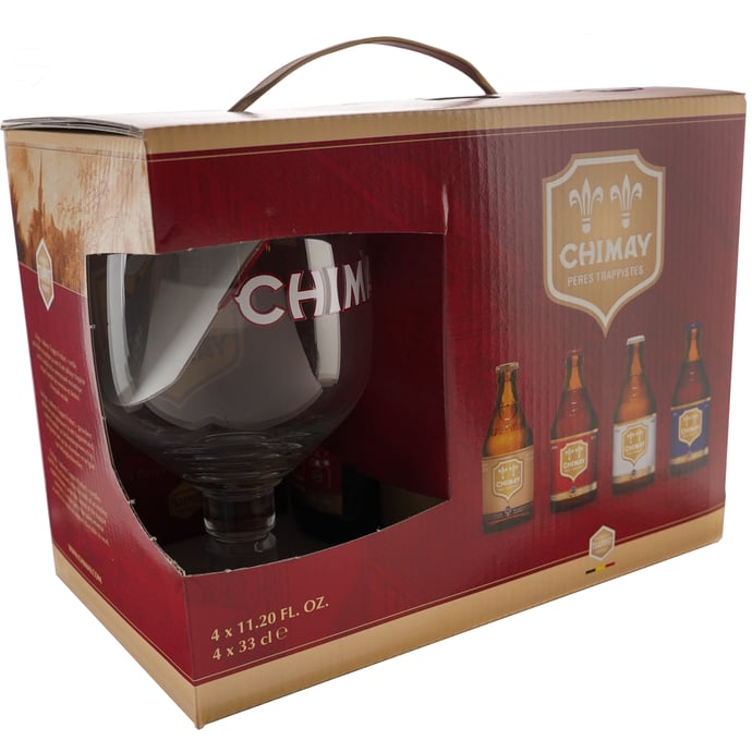 Chimay Variety Gift Pack with Chalice