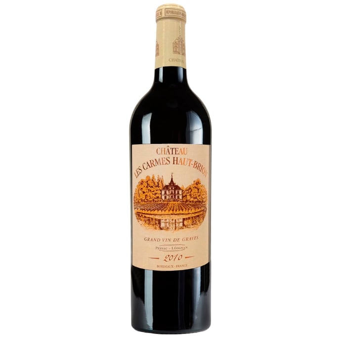 Chateau Les Carmes Haut Brion Pessac Leognan Rouge 2010